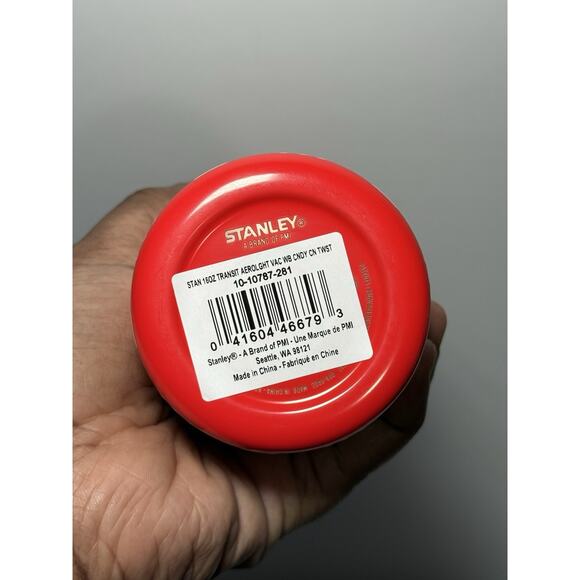 Stanley X Target Limited Edition 16oz Candy Cane Twist Aerolight Transit Bottle - Picture 5 of 7